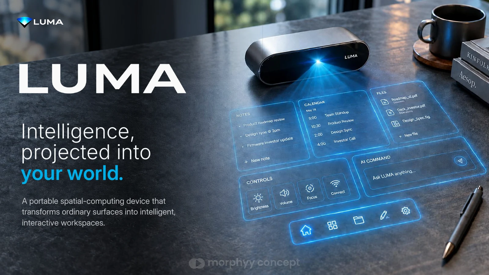 LUMA spatial computing concept cover