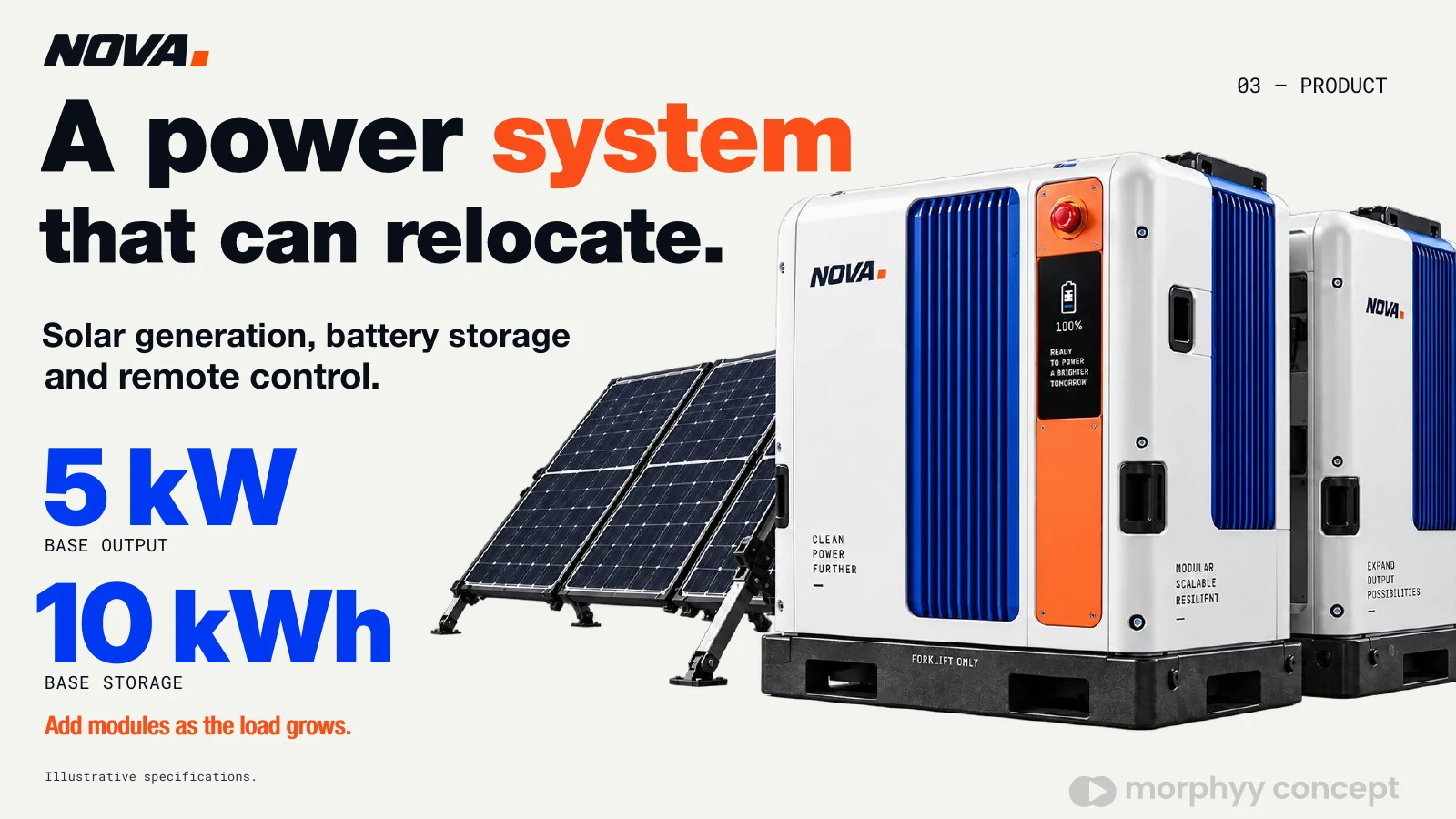 NOVA. concept presentation slide 3